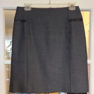 Elegant Gray Women's Boot Skirt